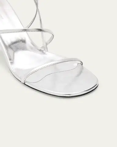 Khaite Strappy Metallic Ankle-Strap Sandals | Thumbnail 5 Khaite Strappy Metallic Ankle-Strap Sandals | Thumbnail 5