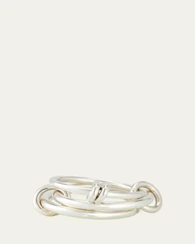 Spinelli Kilcollin Three Link Ring with Connectors in Sterling Silver | Thumbnail 7 Spinelli Kilcollin Three Link Ring with Connectors in Sterling Silver | Thumbnail 7