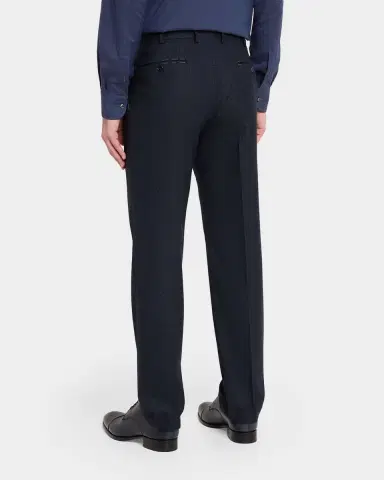 Brioni Wool Mid-Rise Straight-Leg Tailored Pants | Thumbnail 7 Brioni Wool Mid-Rise Straight-Leg Tailored Pants | Thumbnail 7