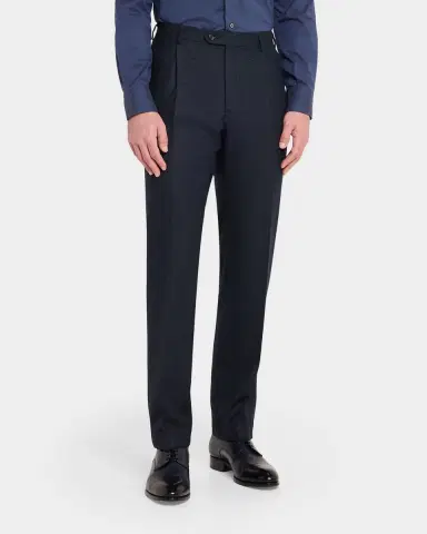 Brioni Wool Mid-Rise Straight-Leg Tailored Pants | Thumbnail 8 Brioni Wool Mid-Rise Straight-Leg Tailored Pants | Thumbnail 8