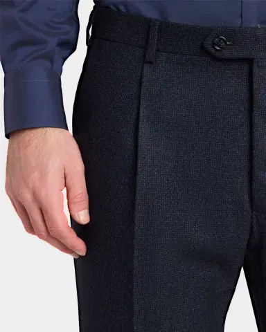 Brioni Wool Mid-Rise Straight-Leg Tailored Pants | Thumbnail 9 Brioni Wool Mid-Rise Straight-Leg Tailored Pants | Thumbnail 9