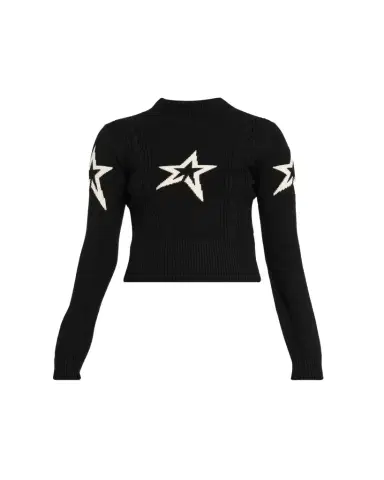 Perfect Moment Cropped Cable-Knit Star Sweater | Thumbnail 1 Perfect Moment Cropped Cable-Knit Star Sweater | Thumbnail 1