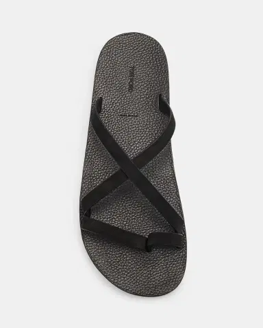 Tom Ford Men's Alfred Suede & Leather Toe-Ring Sandals | Thumbnail 6 Tom Ford Men's Alfred Suede & Leather Toe-Ring Sandals | Thumbnail 6
