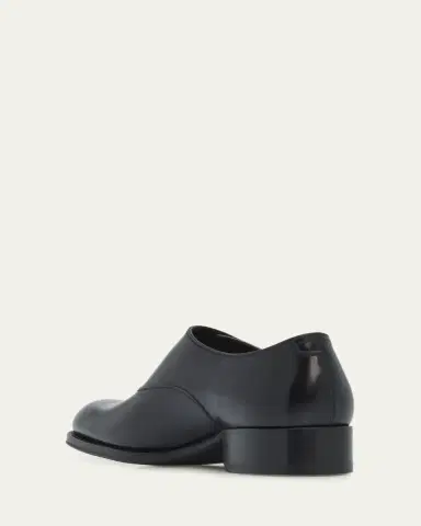 Tom Ford Men's Edgar Burnished Leather Monk-Strap Loafers | Thumbnail 2 Tom Ford Men's Edgar Burnished Leather Monk-Strap Loafers | Thumbnail 2