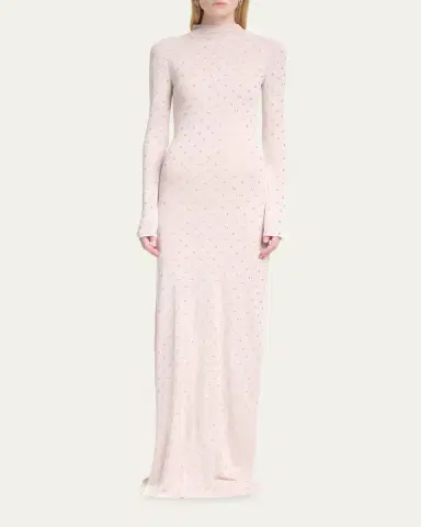 Altuzarra Kaplan Embellished Jersey Mock-Neck Maxi Dress | Thumbnail 2 Altuzarra Kaplan Embellished Jersey Mock-Neck Maxi Dress | Thumbnail 2
