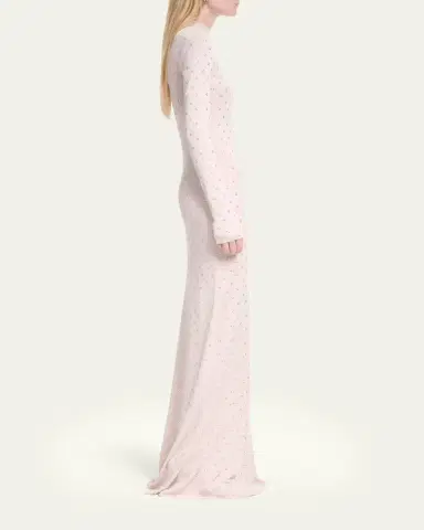 Altuzarra Kaplan Embellished Jersey Mock-Neck Maxi Dress | Thumbnail 4 Altuzarra Kaplan Embellished Jersey Mock-Neck Maxi Dress | Thumbnail 4