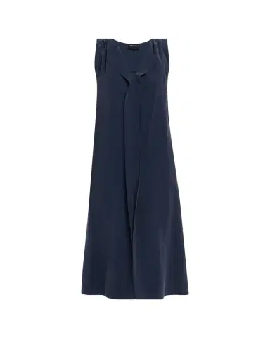 Giorgio Armani Technical Silk Sleeveless Midi Shirtdress | Thumbnail 1 Giorgio Armani Technical Silk Sleeveless Midi Shirtdress | Thumbnail 1