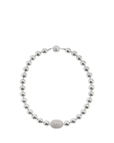 Saulé Cassia Necklace in Silver Sheer | Thumbnail 1 Saulé Cassia Necklace in Silver Sheer | Thumbnail 1