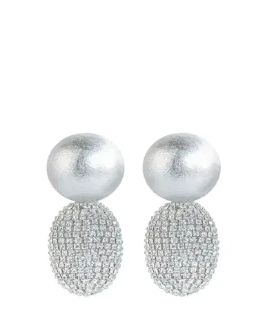 Saulé Selena Clip-On Earrings in Lunar Glow | Thumbnail 1 Saulé Selena Clip-On Earrings in Lunar Glow | Thumbnail 1
