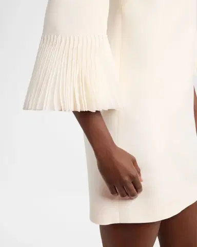 Valentino Garavani Embroidered Bell-Sleeve Mini Dress | Thumbnail 9 Valentino Garavani Embroidered Bell-Sleeve Mini Dress | Thumbnail 9