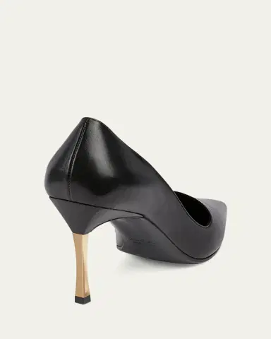 Gucci 85mm Trinity Leather Pointed-Toe Pumps | Thumbnail 4 Gucci 85mm Trinity Leather Pointed-Toe Pumps | Thumbnail 4