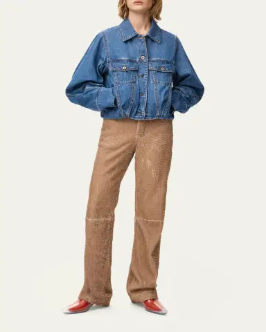Loewe Oversized Denim Balloon Jacket | Thumbnail 2 Loewe Oversized Denim Balloon Jacket | Thumbnail 2