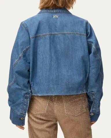 Loewe Oversized Denim Balloon Jacket | Thumbnail 3 Loewe Oversized Denim Balloon Jacket | Thumbnail 3