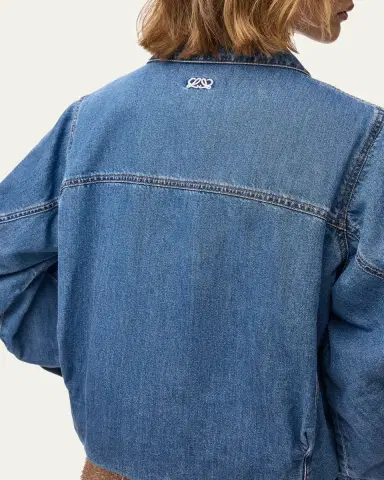 Loewe Oversized Denim Balloon Jacket | Thumbnail 5 Loewe Oversized Denim Balloon Jacket | Thumbnail 5