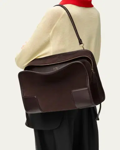Loewe Amazona 180 Large Top-Handle Bag in Suede | Thumbnail 5 Loewe Amazona 180 Large Top-Handle Bag in Suede | Thumbnail 5