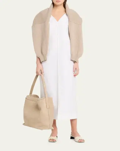 Simkhai Wynn Large Suede Bucket Bag | Thumbnail 5 Simkhai Wynn Large Suede Bucket Bag | Thumbnail 5