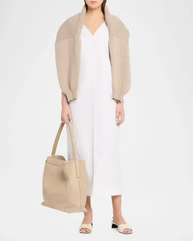 Simkhai Wynn Large Suede Bucket Bag | Thumbnail 9 Simkhai Wynn Large Suede Bucket Bag | Thumbnail 9