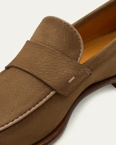 Magnanni Men's Duerro Grained Leather Penny Loafers | Thumbnail 5 Magnanni Men's Duerro Grained Leather Penny Loafers | Thumbnail 5