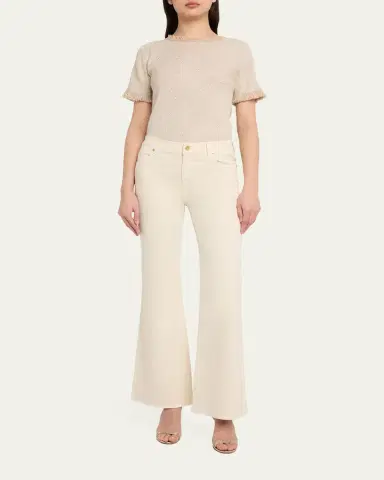 Kobi Halperin Rosie Flare-Leg Stretch Cotton Pants | Thumbnail 2 Kobi Halperin Rosie Flare-Leg Stretch Cotton Pants | Thumbnail 2