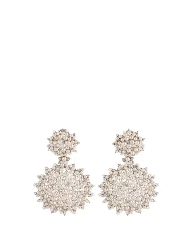 Paul Morelli Lagrange 18K Large Pearl & Diamond Double-Dangle Earrings | Thumbnail 1 Paul Morelli Lagrange 18K Large Pearl & Diamond Double-Dangle Earrings | Thumbnail 1