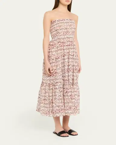 Ulla Johnson Luca Coverup Midi Dress | Thumbnail 4 Ulla Johnson Luca Coverup Midi Dress | Thumbnail 4