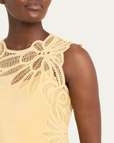 Ulla Johnson Idra Embroidered Silk Dress | Thumbnail 5 Ulla Johnson Idra Embroidered Silk Dress | Thumbnail 5