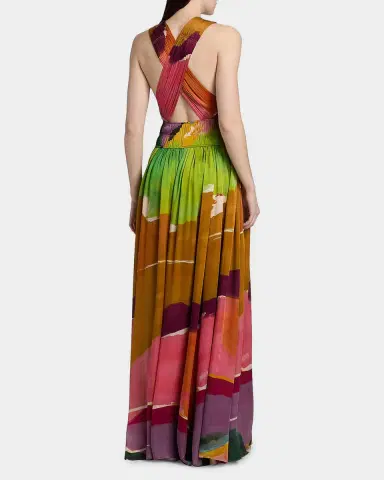 Ulla Johnson x Helen Frankenthaler Boheme Silk-Chiffon Gown | Thumbnail 7 Ulla Johnson x Helen Frankenthaler Boheme Silk-Chiffon Gown | Thumbnail 7