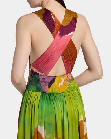 Ulla Johnson x Helen Frankenthaler Boheme Silk-Chiffon Gown | Thumbnail 9 Ulla Johnson x Helen Frankenthaler Boheme Silk-Chiffon Gown | Thumbnail 9