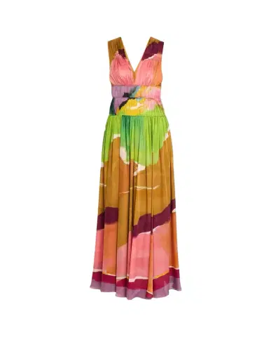 Ulla Johnson x Helen Frankenthaler Boheme Silk-Chiffon Gown | Thumbnail 1 Ulla Johnson x Helen Frankenthaler Boheme Silk-Chiffon Gown | Thumbnail 1