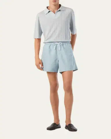 Loro Piana Men's Bay Rapallo Swim Trunks | Thumbnail 2 Loro Piana Men's Bay Rapallo Swim Trunks | Thumbnail 2