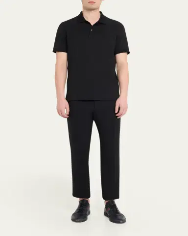 Gucci Men's Coda Leather Low-Top Sneakers | Thumbnail 9 Gucci Men's Coda Leather Low-Top Sneakers | Thumbnail 9