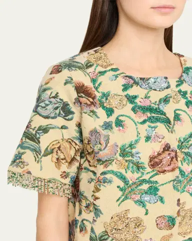 Kobi Halperin Carson Floral Cotton-Blend Jacket | Thumbnail 5 Kobi Halperin Carson Floral Cotton-Blend Jacket | Thumbnail 5