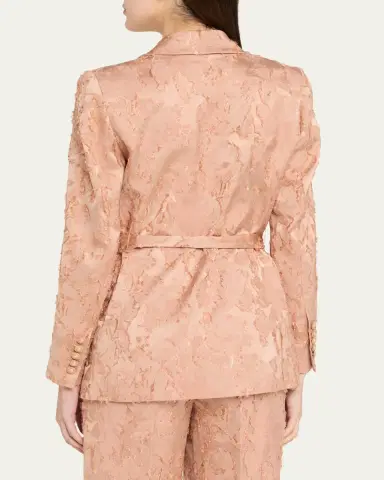 Kobi Halperin Nia Double-Breasted Jacquard Jacket | Thumbnail 3 Kobi Halperin Nia Double-Breasted Jacquard Jacket | Thumbnail 3