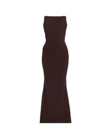 Chiara Boni La Petite Robe Ajour Bateau-Neck Mermaid Gown | Thumbnail 1 Chiara Boni La Petite Robe Ajour Bateau-Neck Mermaid Gown | Thumbnail 1