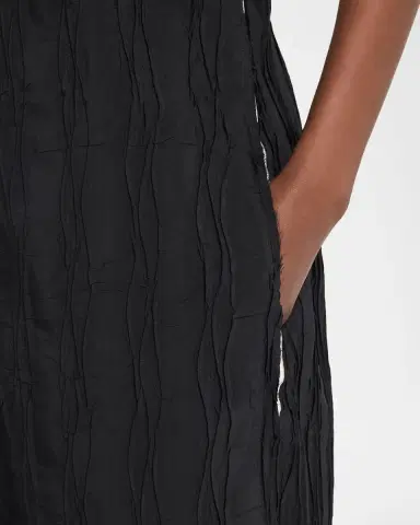 SIMKHAI Leah Textured Sleeveless Midi Dress | Thumbnail 9 SIMKHAI Leah Textured Sleeveless Midi Dress | Thumbnail 9