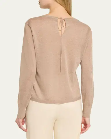 Kobi Halperin Jaylyn Lightweight Crewneck Sweater | Thumbnail 3 Kobi Halperin Jaylyn Lightweight Crewneck Sweater | Thumbnail 3
