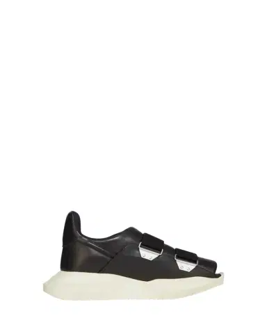 Rick Owens Men's Temple Burritogeth Leather Sneakers | Thumbnail 1 Rick Owens Men's Temple Burritogeth Leather Sneakers | Thumbnail 1