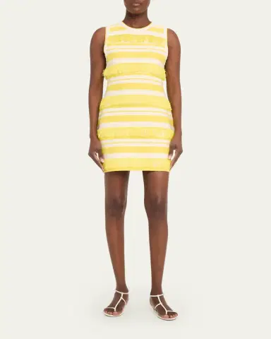 Simkhai Elly Knit Fringe Mini Dress | Thumbnail 2 Simkhai Elly Knit Fringe Mini Dress | Thumbnail 2