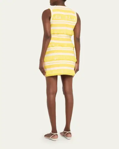 Simkhai Elly Knit Fringe Mini Dress | Thumbnail 3 Simkhai Elly Knit Fringe Mini Dress | Thumbnail 3