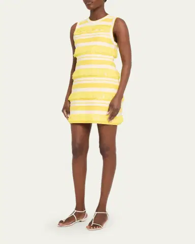 Simkhai Elly Knit Fringe Mini Dress | Thumbnail 4 Simkhai Elly Knit Fringe Mini Dress | Thumbnail 4