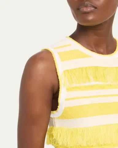 Simkhai Elly Knit Fringe Mini Dress | Thumbnail 5 Simkhai Elly Knit Fringe Mini Dress | Thumbnail 5