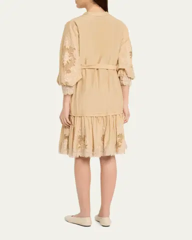 Kobi Halperin Erica Embroidered Flounce Dress | Thumbnail 7 Kobi Halperin Erica Embroidered Flounce Dress | Thumbnail 7
