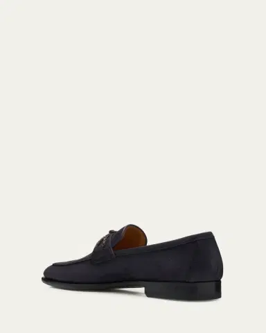 Magnanni Men's Duerro Knot Grained Leather Penny Loafers | Thumbnail 2 Magnanni Men's Duerro Knot Grained Leather Penny Loafers | Thumbnail 2