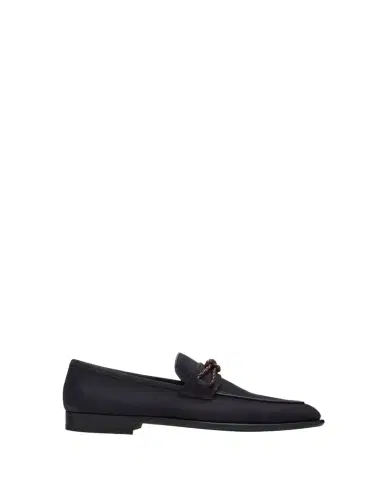 Magnanni Men's Duerro Knot Grained Leather Penny Loafers | Thumbnail 1 Magnanni Men's Duerro Knot Grained Leather Penny Loafers | Thumbnail 1