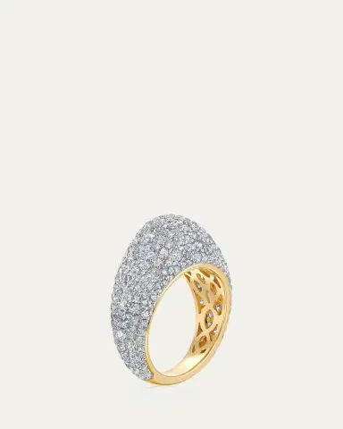 Graziela Gems 18K Diamond Bahia Ring | Thumbnail 3 Graziela Gems 18K Diamond Bahia Ring | Thumbnail 3