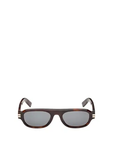Zegna 52mm Acetate Round Sunglasses | Thumbnail 1 Zegna 52mm Acetate Round Sunglasses | Thumbnail 1