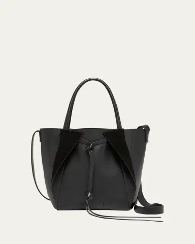 Gabriela Hearst Marija Small Wing Fold Leather Tote Bag | Thumbnail 4 Gabriela Hearst Marija Small Wing Fold Leather Tote Bag | Thumbnail 4