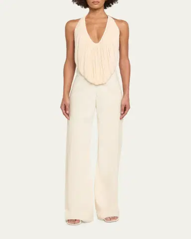 Ronny Kobo Marie Draped Crop Top | Thumbnail 2 Ronny Kobo Marie Draped Crop Top | Thumbnail 2