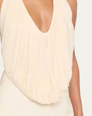 Ronny Kobo Marie Draped Crop Top | Thumbnail 5 Ronny Kobo Marie Draped Crop Top | Thumbnail 5
