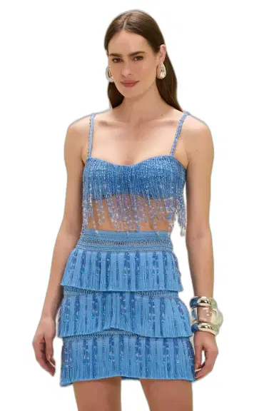 PatBo CLARA FRINGE MINI SKIRT | Thumbnail 1 PatBo CLARA FRINGE MINI SKIRT | Thumbnail 1